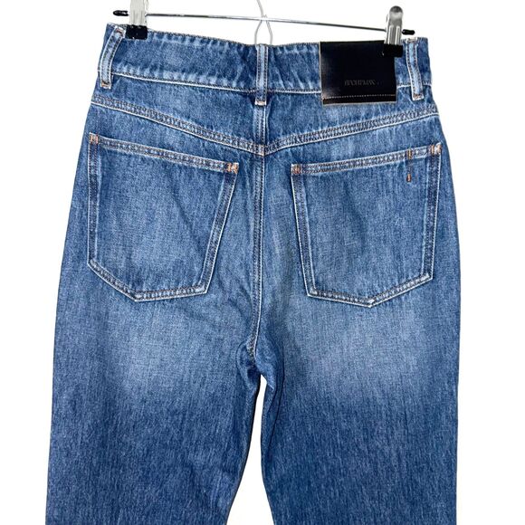 SPORTMAX Robinia Denim Mid Waist Flared Jeans - Blue 27 - Picture 7 of 13